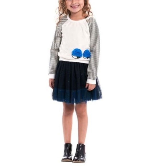 Girl's Truly Me Monster Sweatshirt - Picture 2 of 9